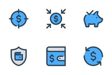 Money Investment & Savings Vol-3 Icon Pack