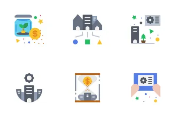 Money Management And Investment Icon Pack
