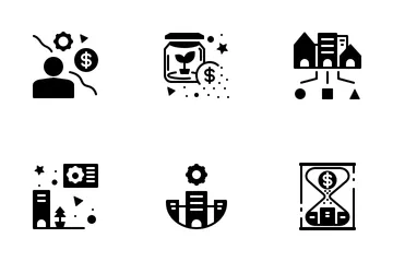 Money Management And Investment Icon Pack