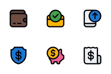 Money Top Up Icon Pack