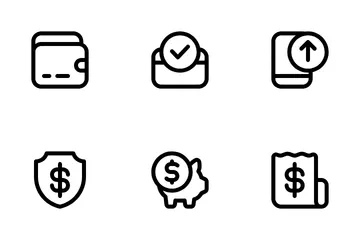 Money Top Up Icon Pack