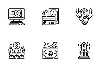 Money Transfer Icon Pack