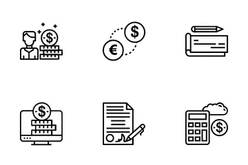 Money Variations Icon Pack