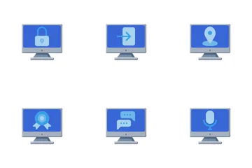 Monitores Paquete de Iconos