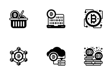 Monnaie numérique Pack d'Icônes