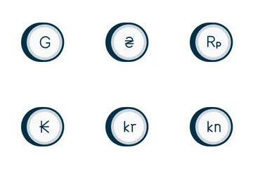 Pièce de monnaie Pack d'Icônes