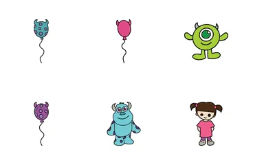 Monster Inc Icon Pack