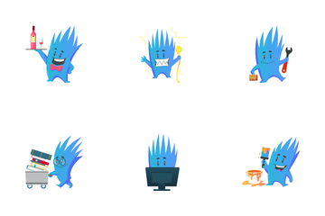 Monster Sticker Icon Pack