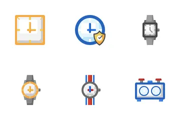 Montre et horloge Icon Pack