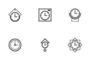 Montre et minuterie Icon Pack