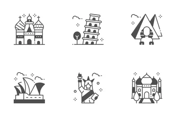 Monuments Icon Pack