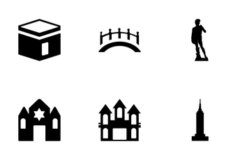 Monuments Vector Icons Icon Pack