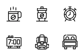 Morning Routine Icon Pack