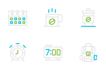 Morning Routine Icon Pack