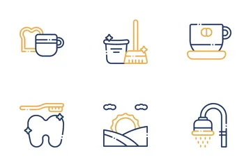 Morning Routine Icon Pack