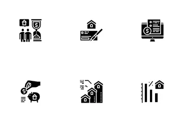 Mortgage Real Estate Icon Pack