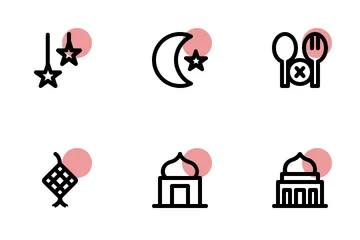 Moslem Islamic Icon Pack