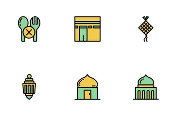 Moslem Islamic Icon Pack