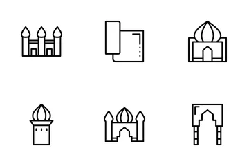 Mosque Icon Pack
