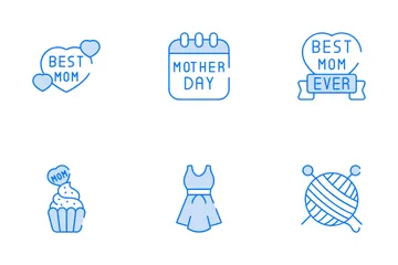 Mother And Father Day Icon Pack