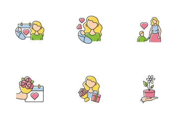Mother Day Icon Pack