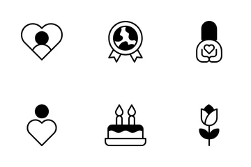 Mother Day Icon Pack