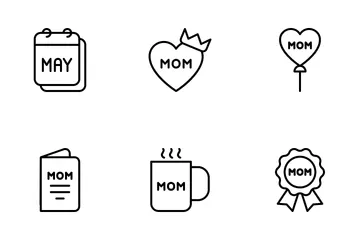 Mother Day Icon Pack