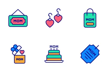 Mother Day Icon Pack