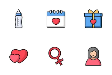 Mother Day Icon Pack