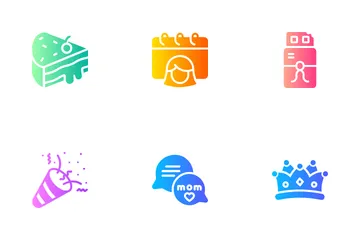 Mother Day Icon Pack