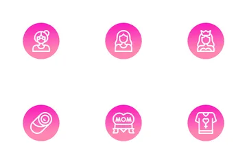 Mother Day Icon Pack