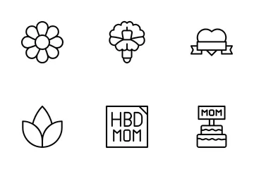 Mother Day Icon Pack