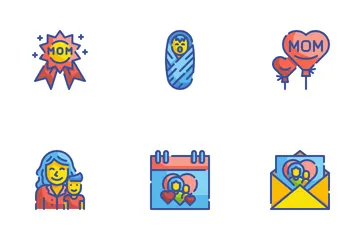 Mother Day Icon Pack