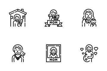 Mother Day Icon Pack