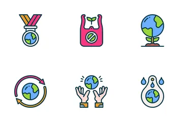 Mother Earth Day Icon Pack