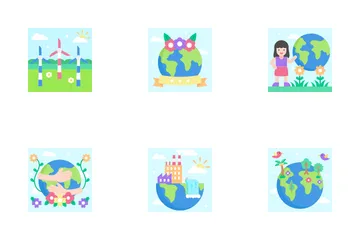 Mother Earth Day Icon Pack