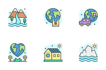 Mother Earth Day Icon Pack