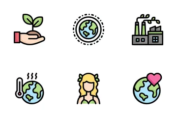 Mother Earth Day Icon Pack