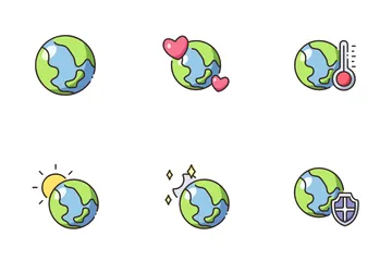 Mother Earth Day Icon Pack