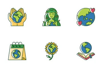 Mother Earth Day Icon Pack