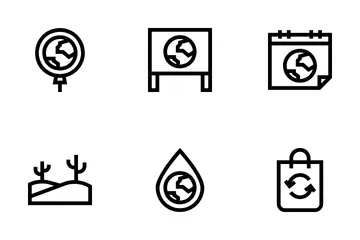 Mother Earth Day Icon Pack