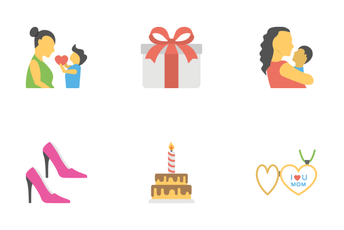 Mothers Day Icon Pack