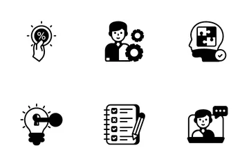 Motivação Empresarial Pacote de Ícones