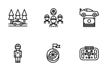 Motor Sports Icon Pack