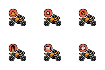 Motorcycle Icon Pack