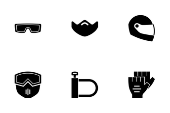 Motorcycle Accessory Icon Pack