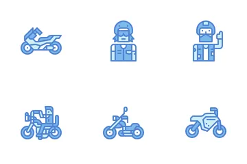 Motorcycle Icon Pack