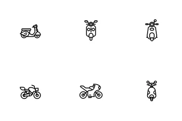 Motorcycle Icon Pack