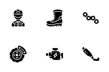 Motorcycle Icon Pack