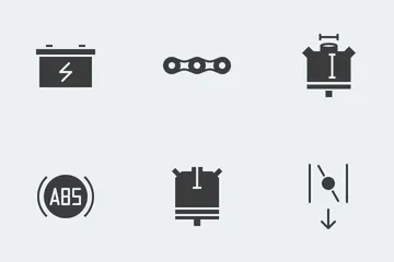 Motorcycle Icons Icon Pack